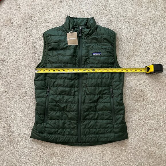 New Patagonia Nano Puff Vest TORREY Pine Green Men’s Size S Small TPGN Fall 2024 - Picture 4 of 6